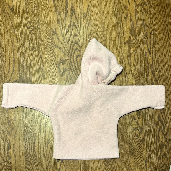 Widgeon Pink Fleece Coat - 9M - Picture 2 of 3
